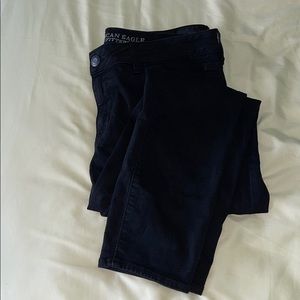 AMERICAN EAGLE Black Jeggings